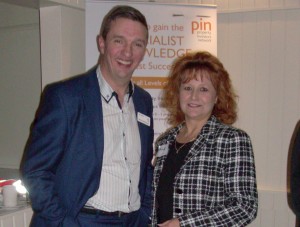 With Spike Reddington - host of Nottingham PIN